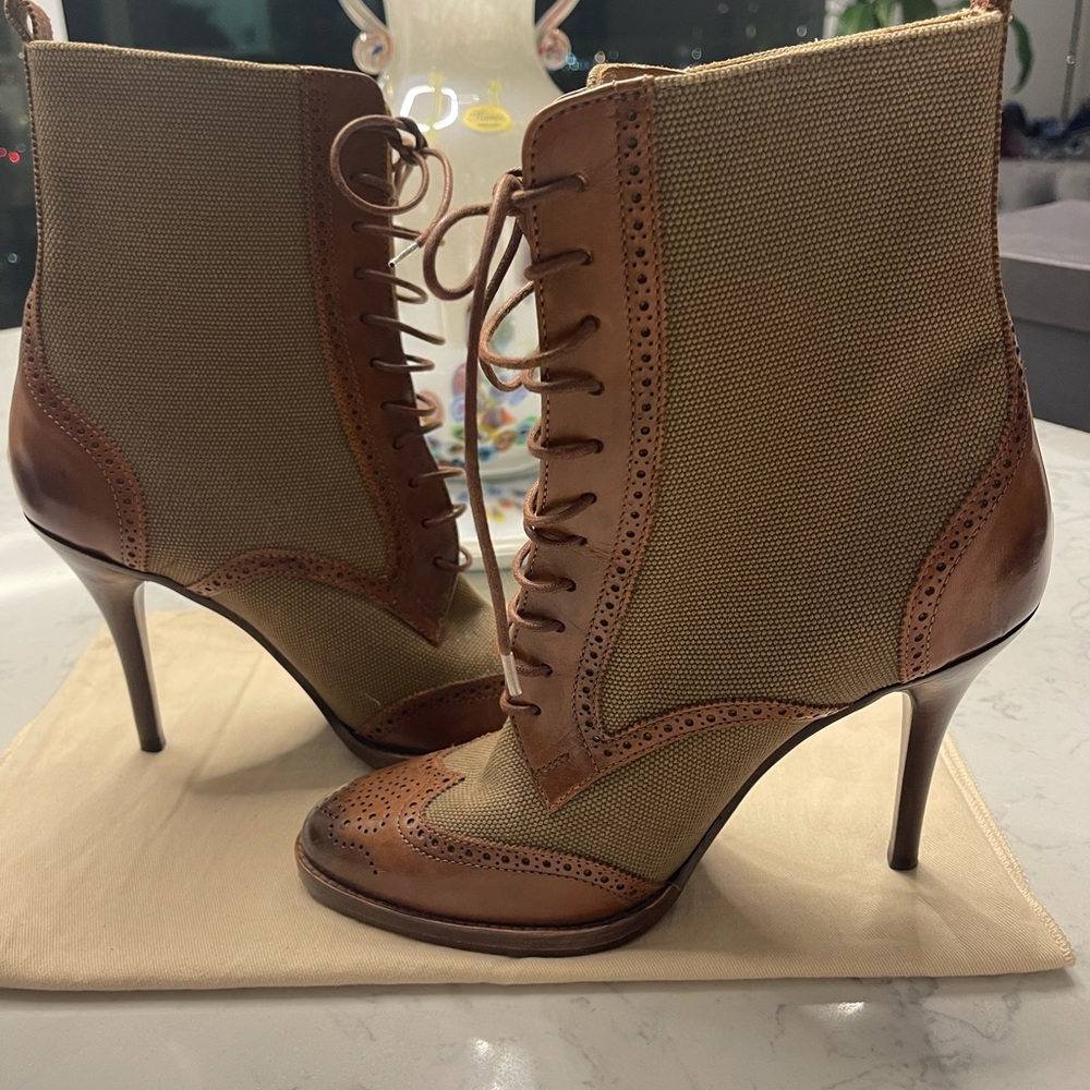 Ralph Lauren booties Euro 40.5 size 10 - Picture 5 of 8